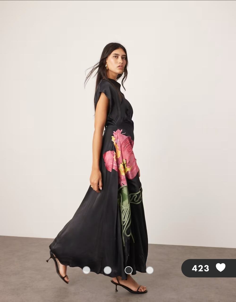 ARRANGE Embroidered Floral Maxi BNWT Sz 12